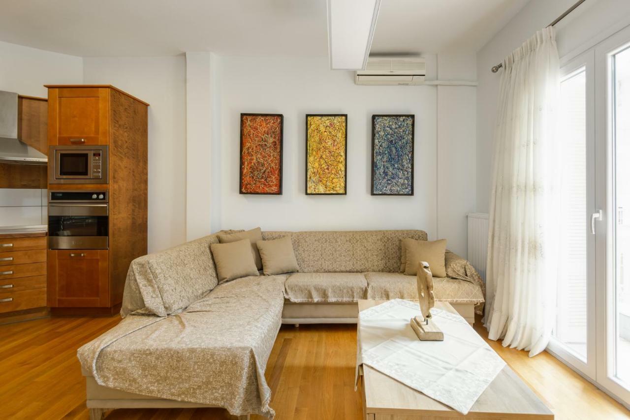 Brand-New Modern Flat In Heart Of City Thessalonique Extérieur photo